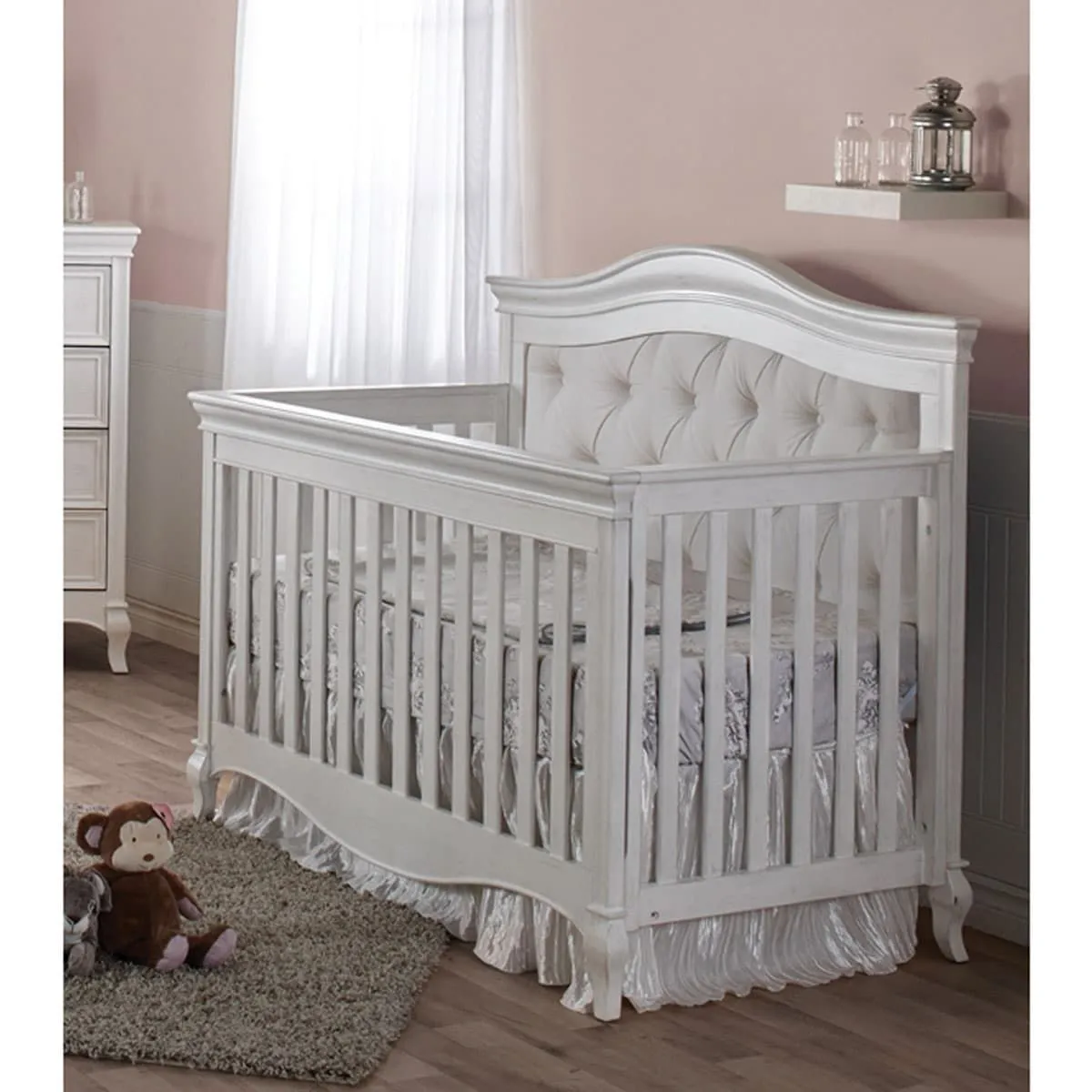 Pali Design Couchette Convertible Diamante - Blanc Vintage