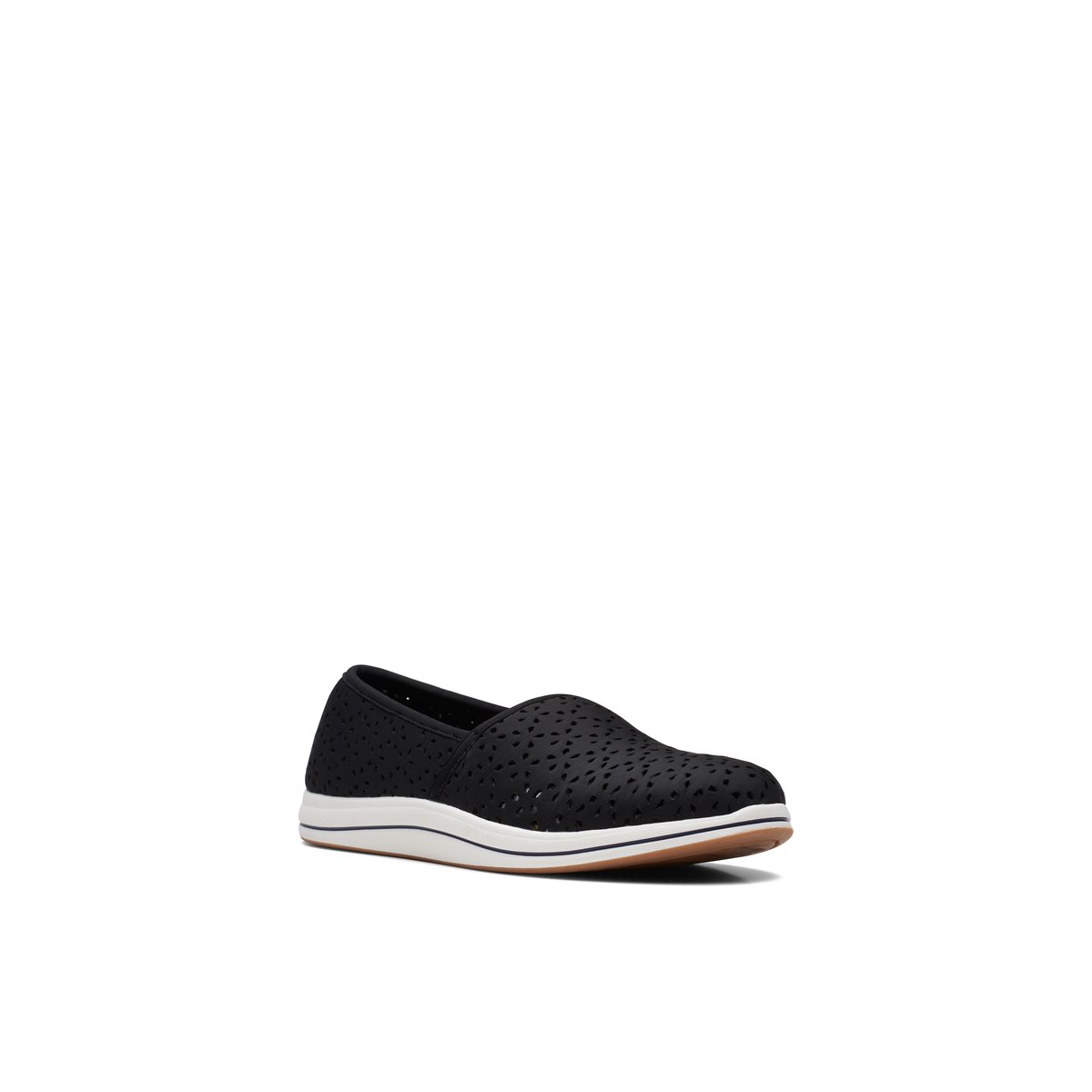 CLARKS-Breeze_emily-Baskets athleisure - Talon plat - Noir