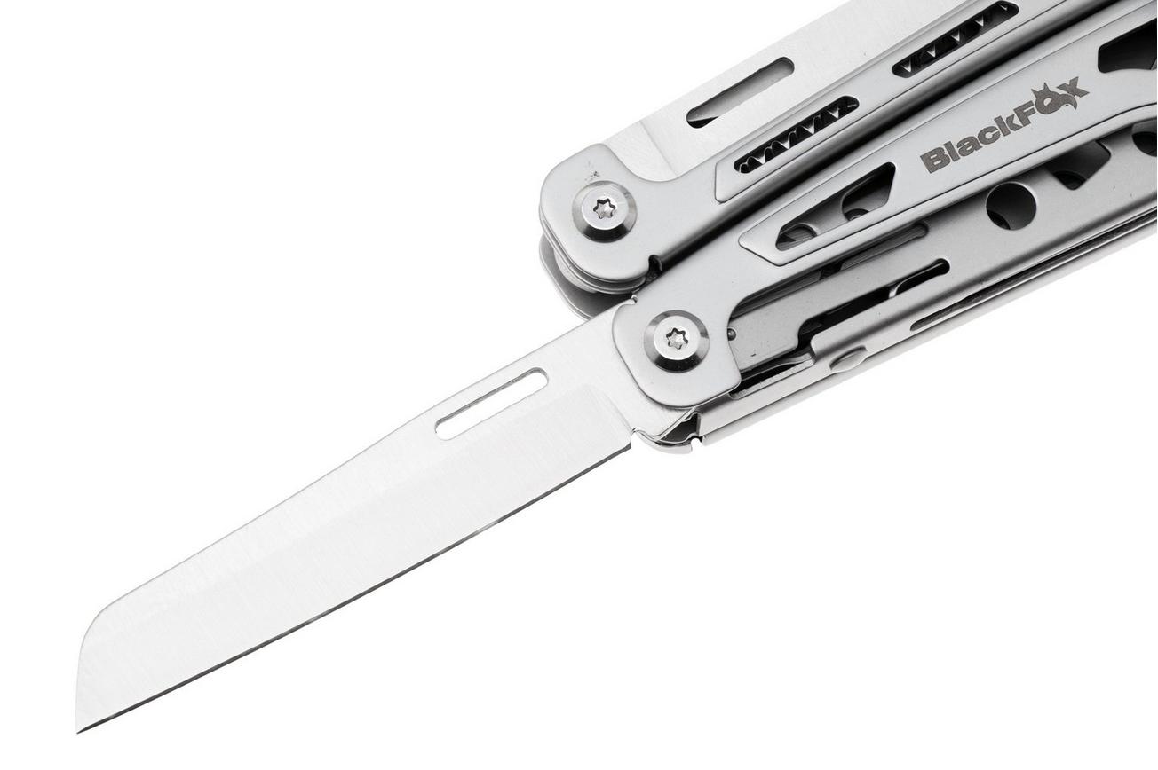Black Fox Fortitude BF-206 Satin AISI 440 multitool