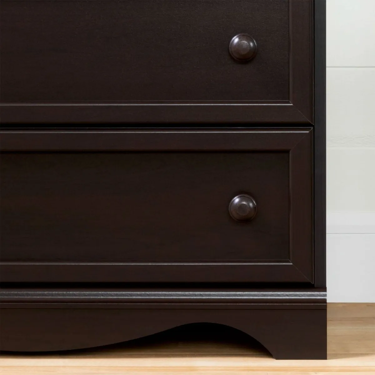 South Shore Savannah Commode 4 tiroirs - Chocolat