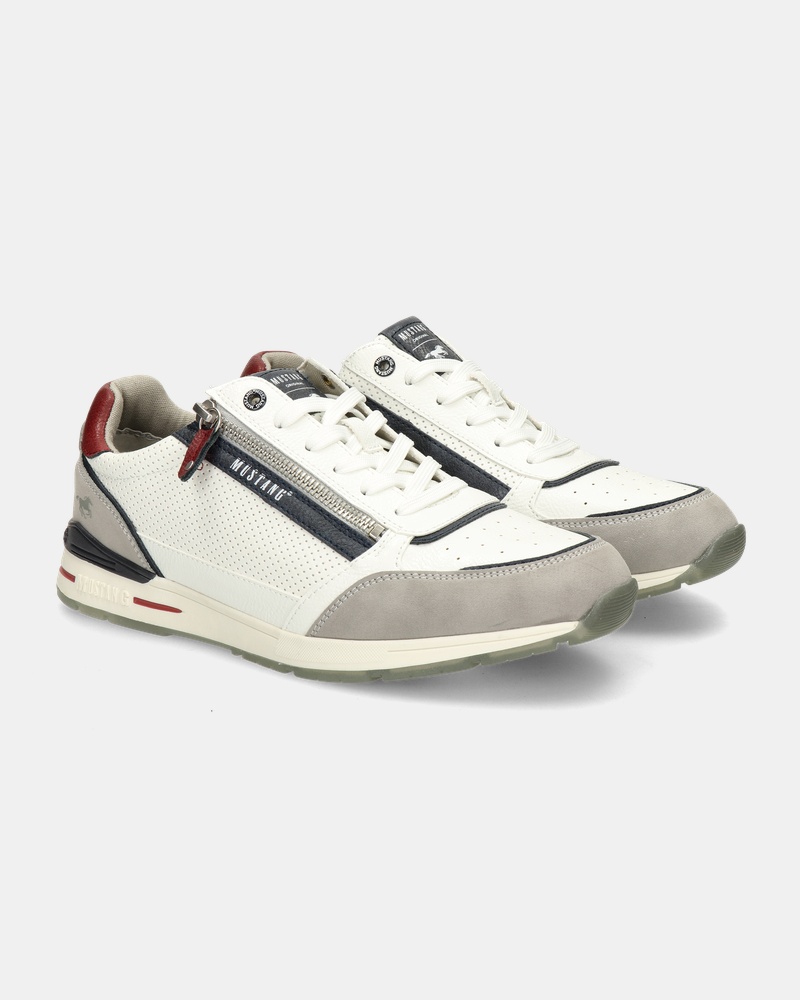 Mustang Lage sneakers  - wit