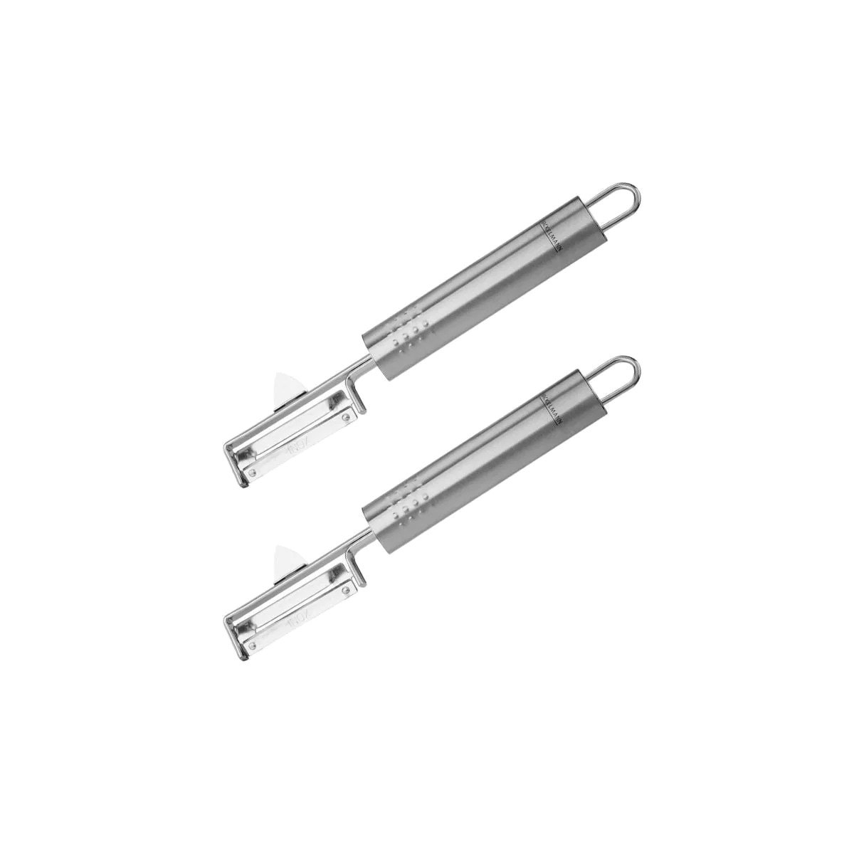Lot de 2 éplucheur à légumes inox Fackelmann Ovale Fackelmann