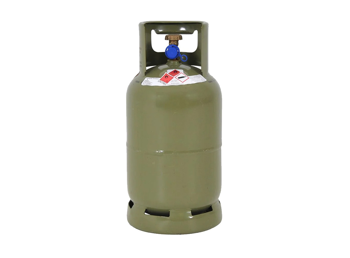 Groene gasfles - 5 liter