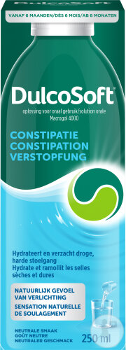 DulcoSoft Solution Orale Constipation Laxatif Transit Sans Arôme Flacon 250ml