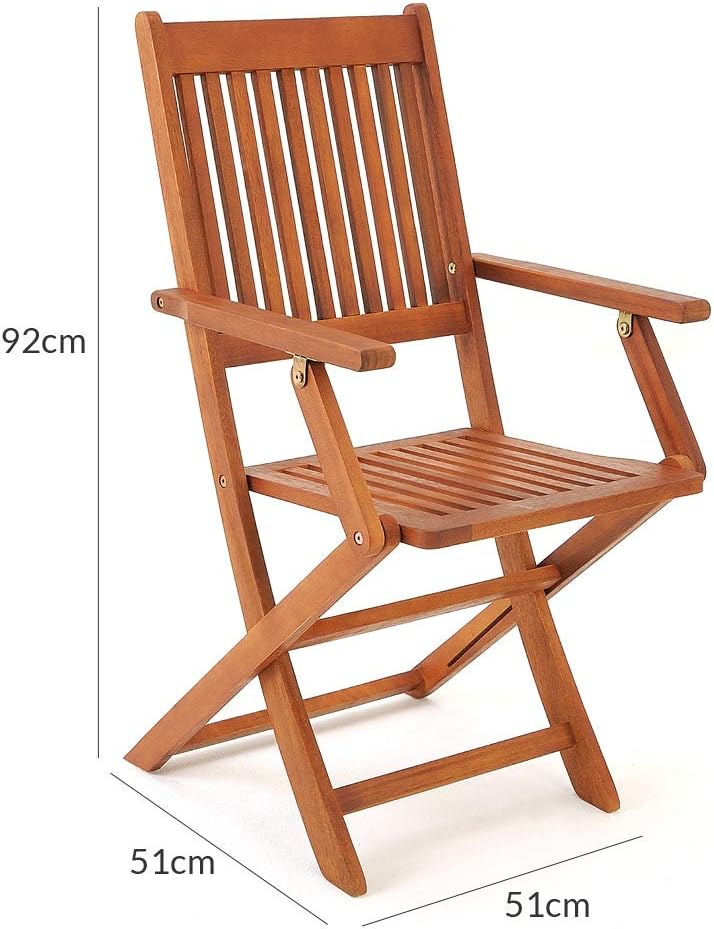 Casaria® Balkonmöbel Set 2 Personen Holz FSC®-Zertifiziert Wetterfest 3-TLG Klappbar 160kg Belastbarkeit Akazie Balkon Garten Möbel Terrassenmöbel