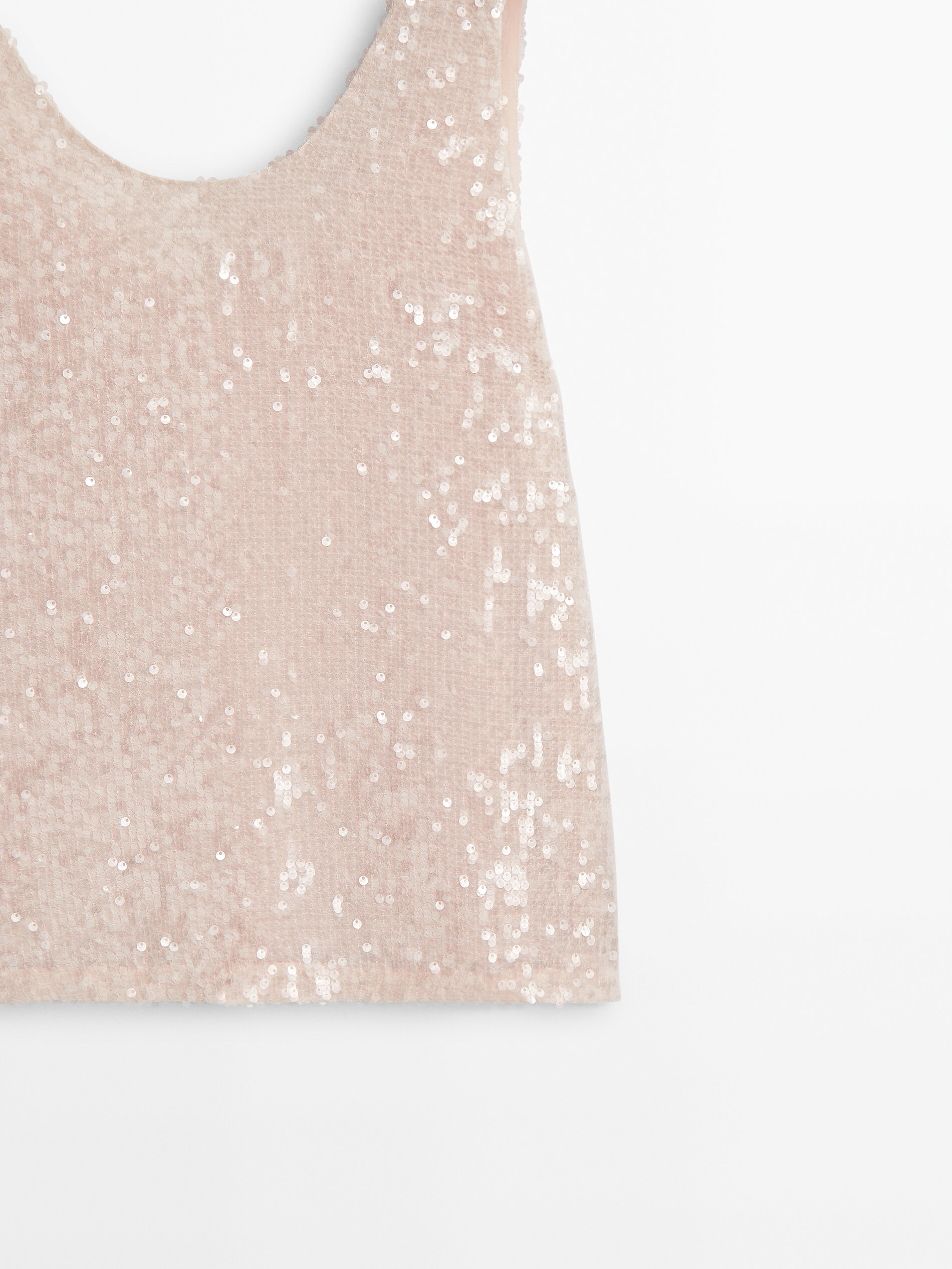 Top de lantejoulas - Studio - PINK