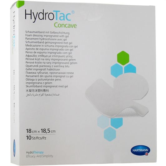 Pansement Hartmann HydroTac Concave pour Plaies Exsudatives