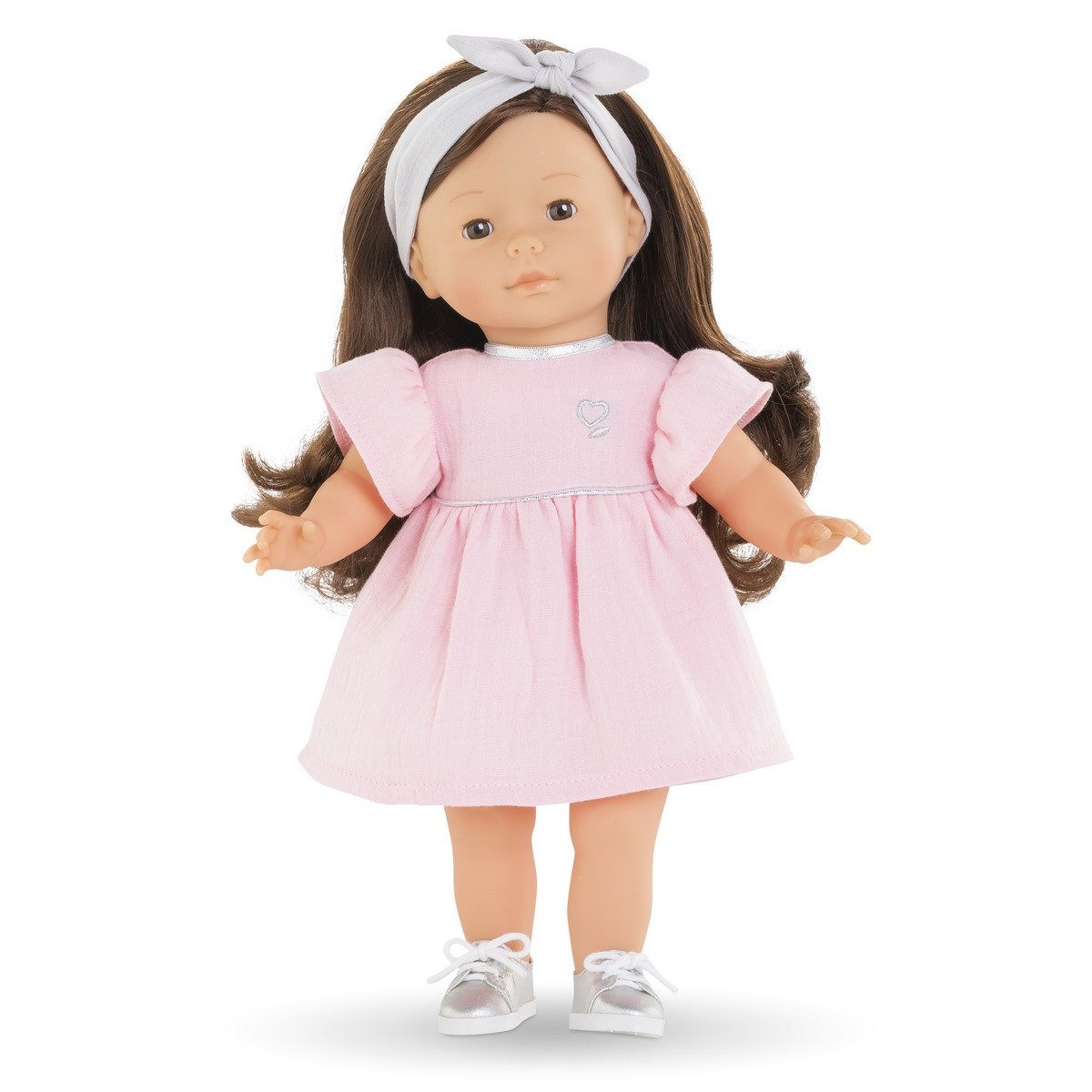 Ma Corolle - Robe rose et bandeau