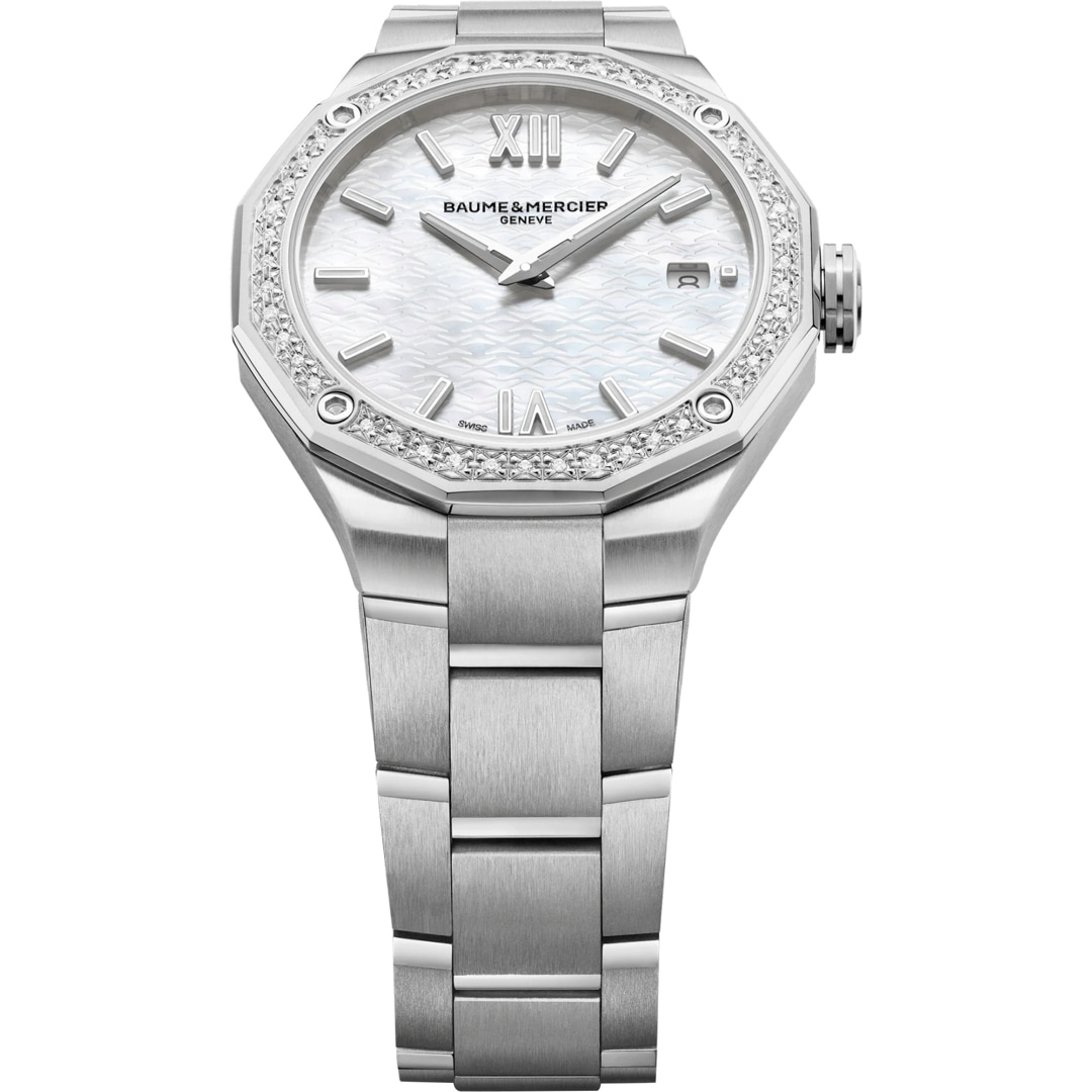 Baume et Mercier Riviera 10662 Diamonds Quarz Ø 36mm