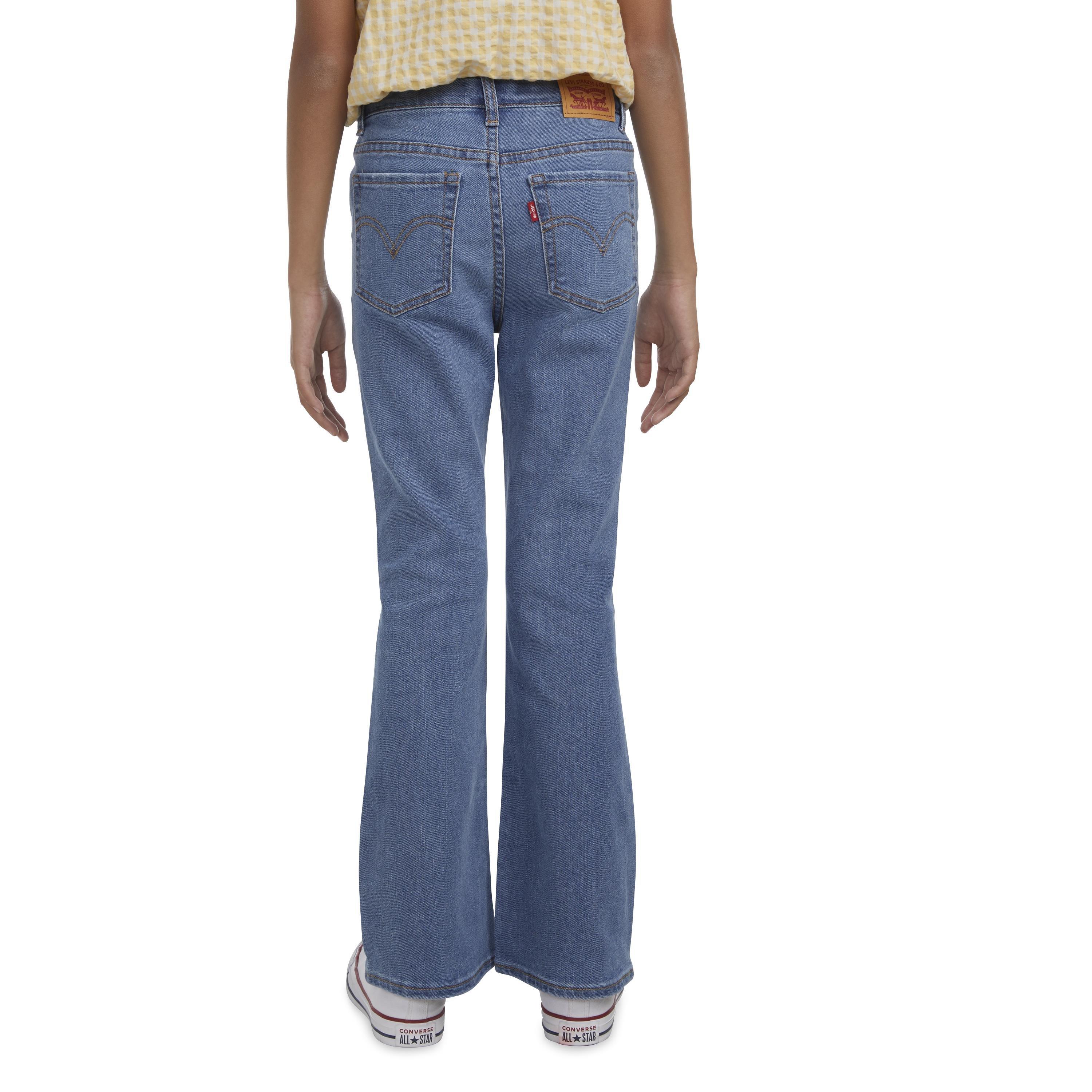 Levis High Rise Flare Jeans Juniors