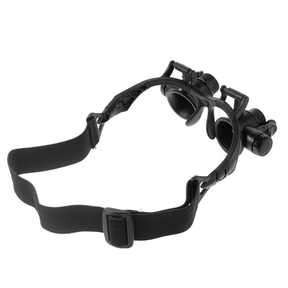 Reparatur Lupen Brille mit LED Licht mit 25-facher Vergrösserung (inkl. LR1130)