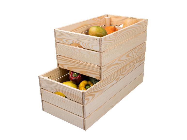 3 Houten kisten Valloni