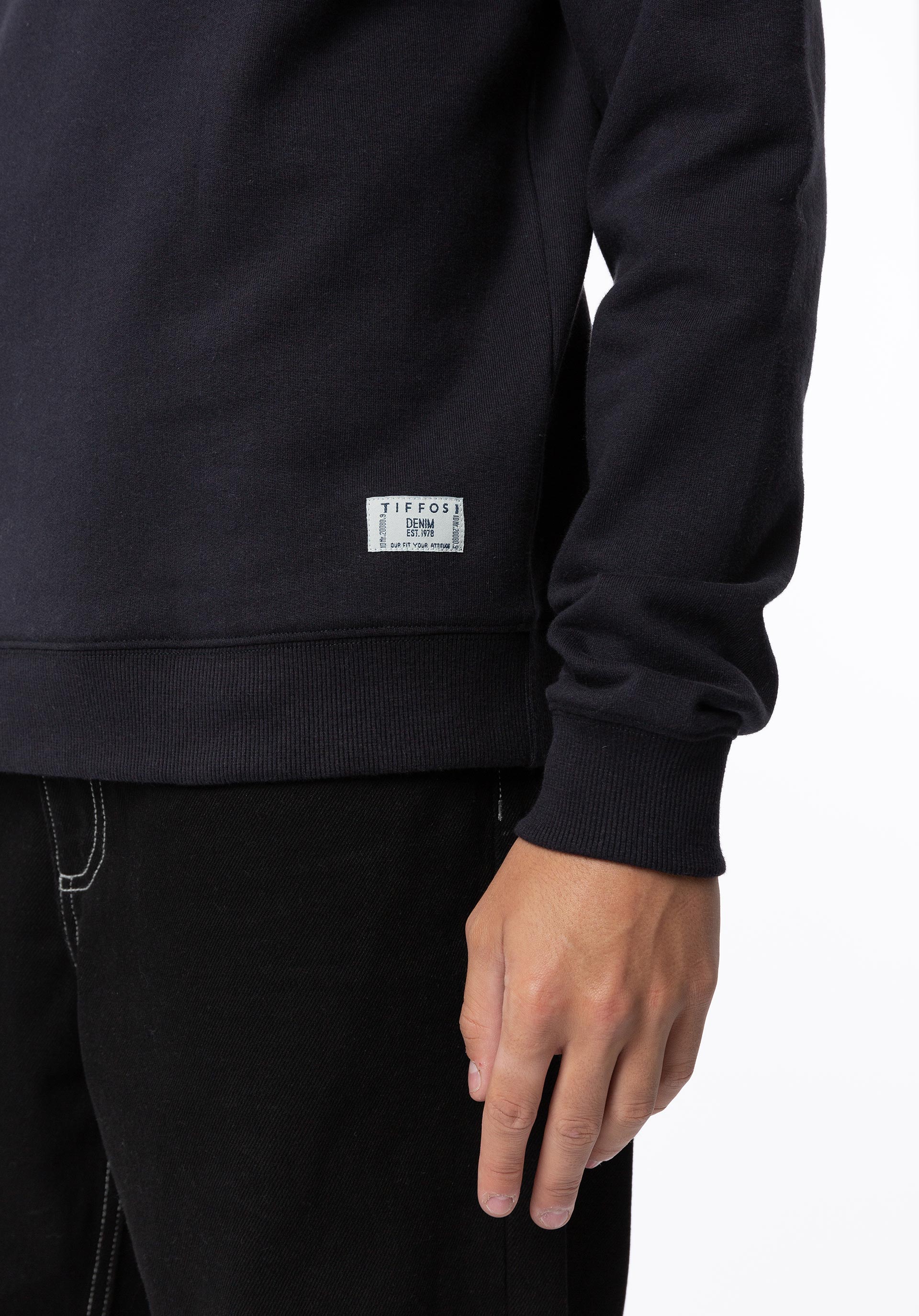 Sweatshirt com Estampado Frontal