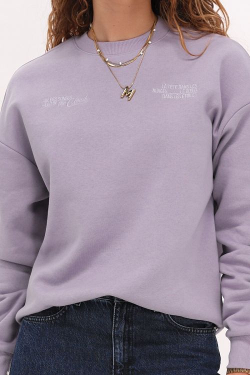 Paarse sweater 