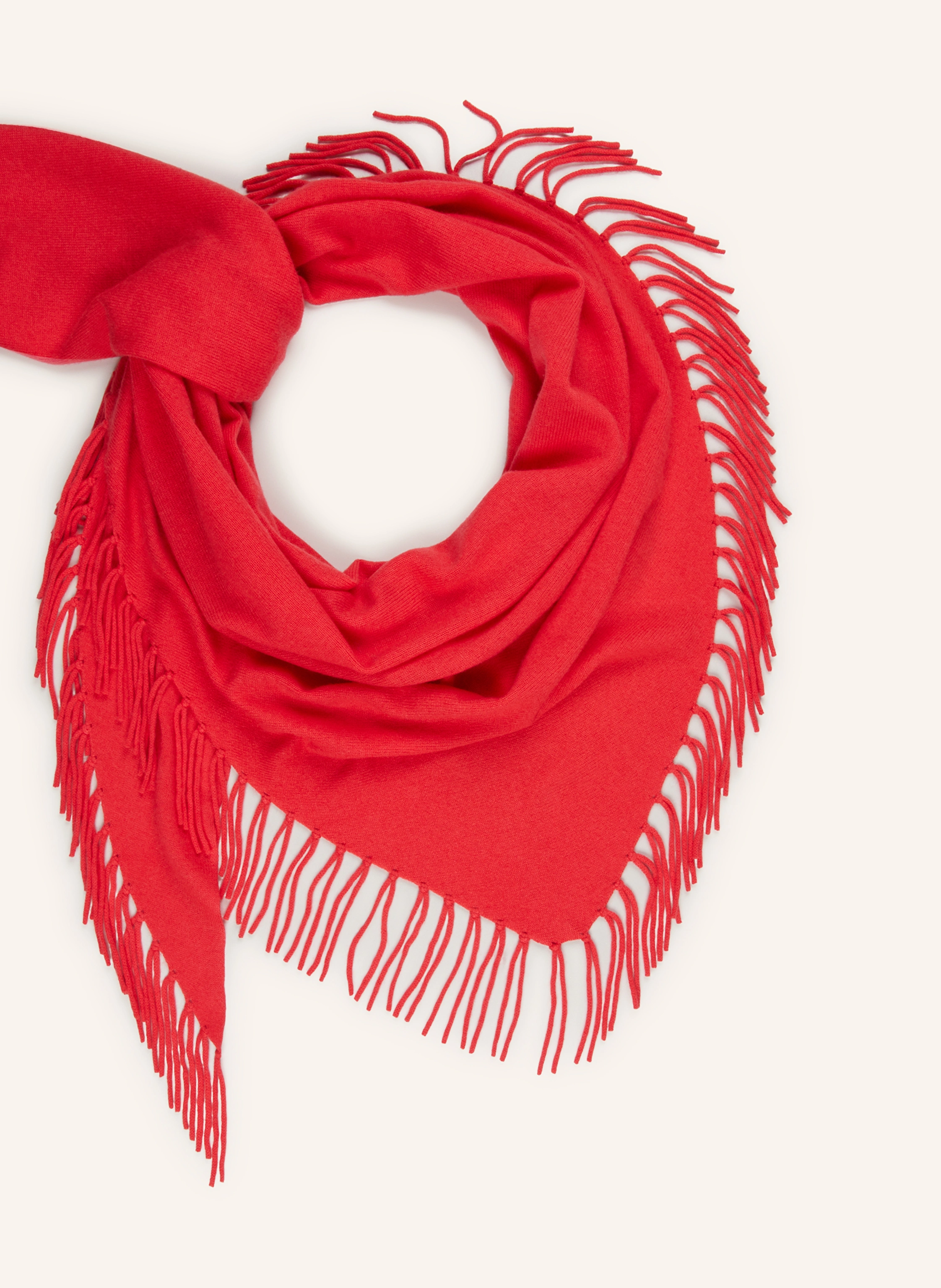 HERZEN'S ANGELEGENHEIT Dreieckstuch mit Cashmere