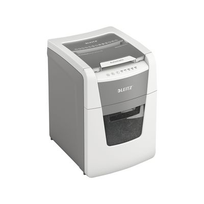 Leitz IQ AutoFeed Small Office 100 P4 - destructeur de documents coupe croisée - 100 feuilles - Corbeille 34 litres