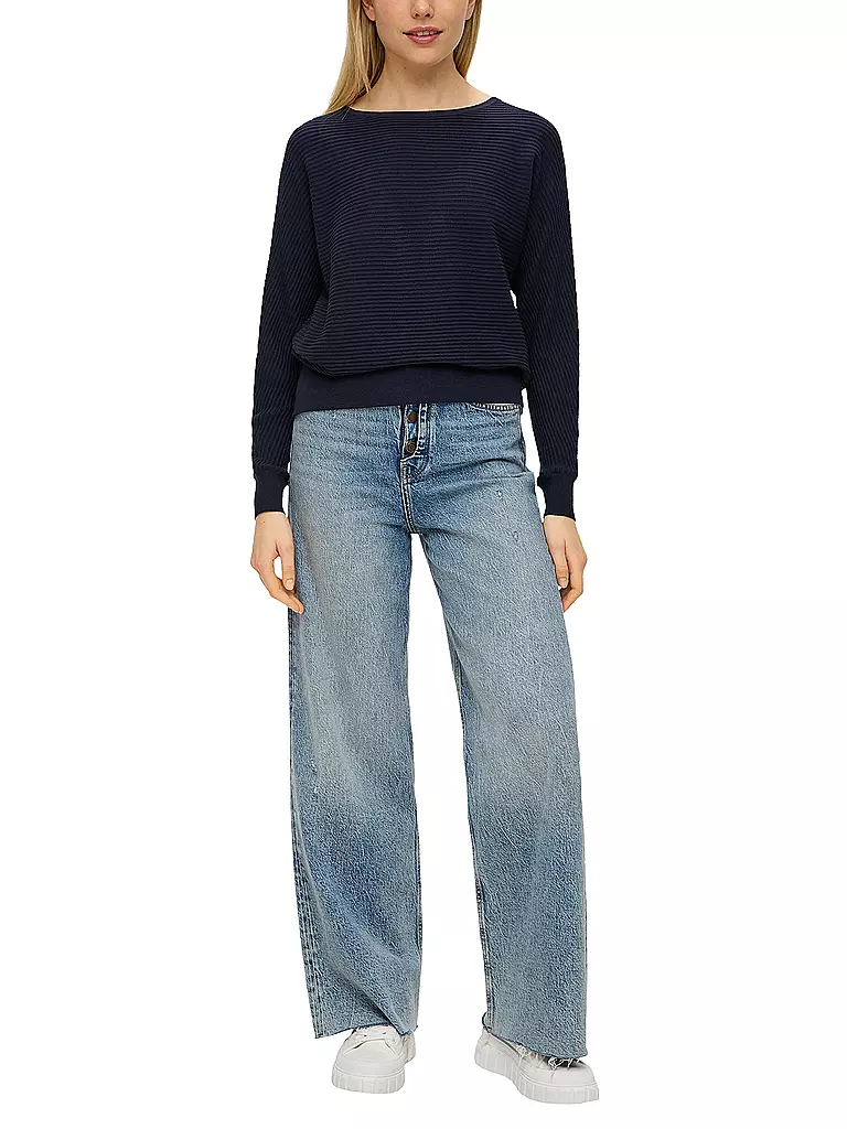 S.OLIVER Pullover blau