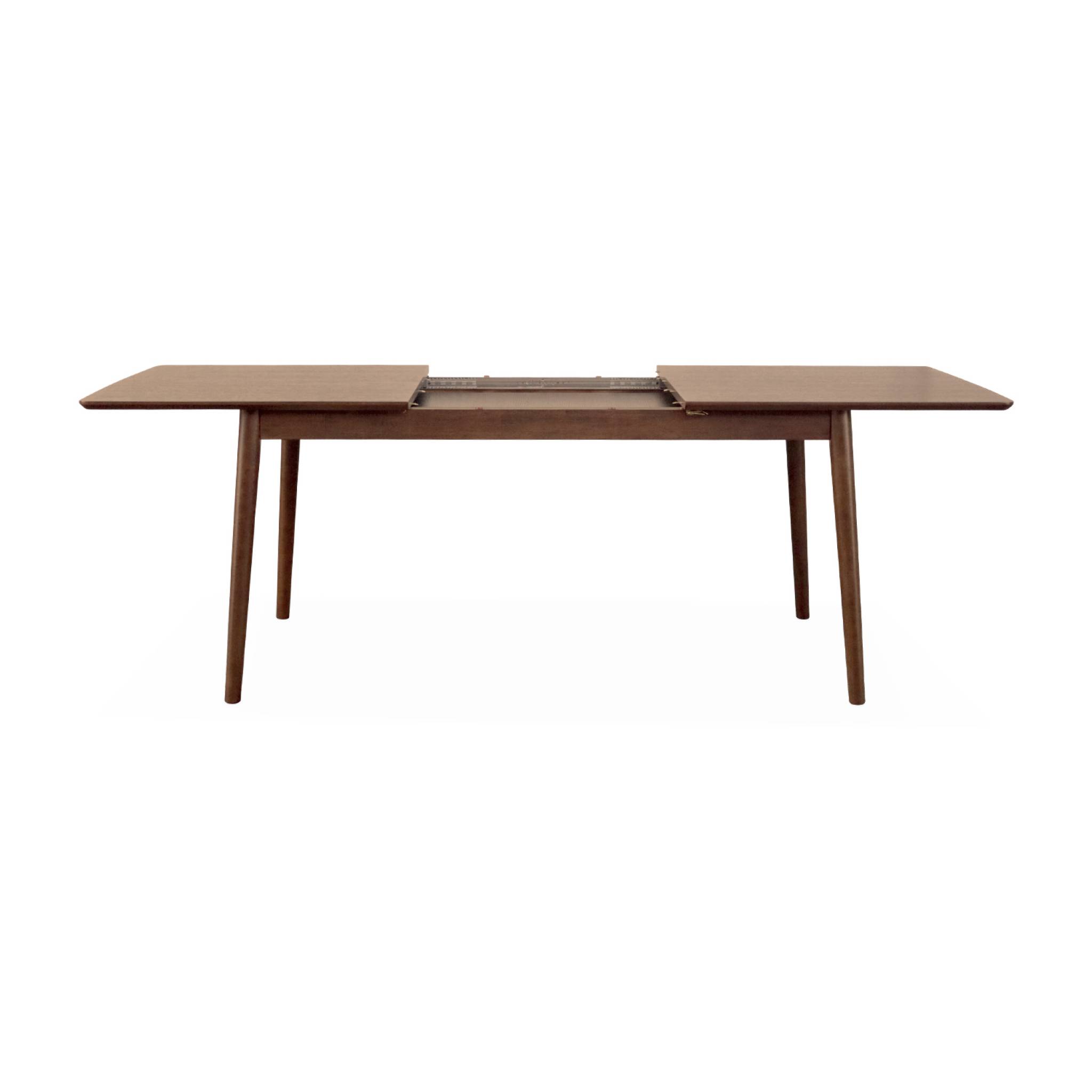 Table à manger extensible rectangulaire lina. 6 à 8 places. 160 à 210cm