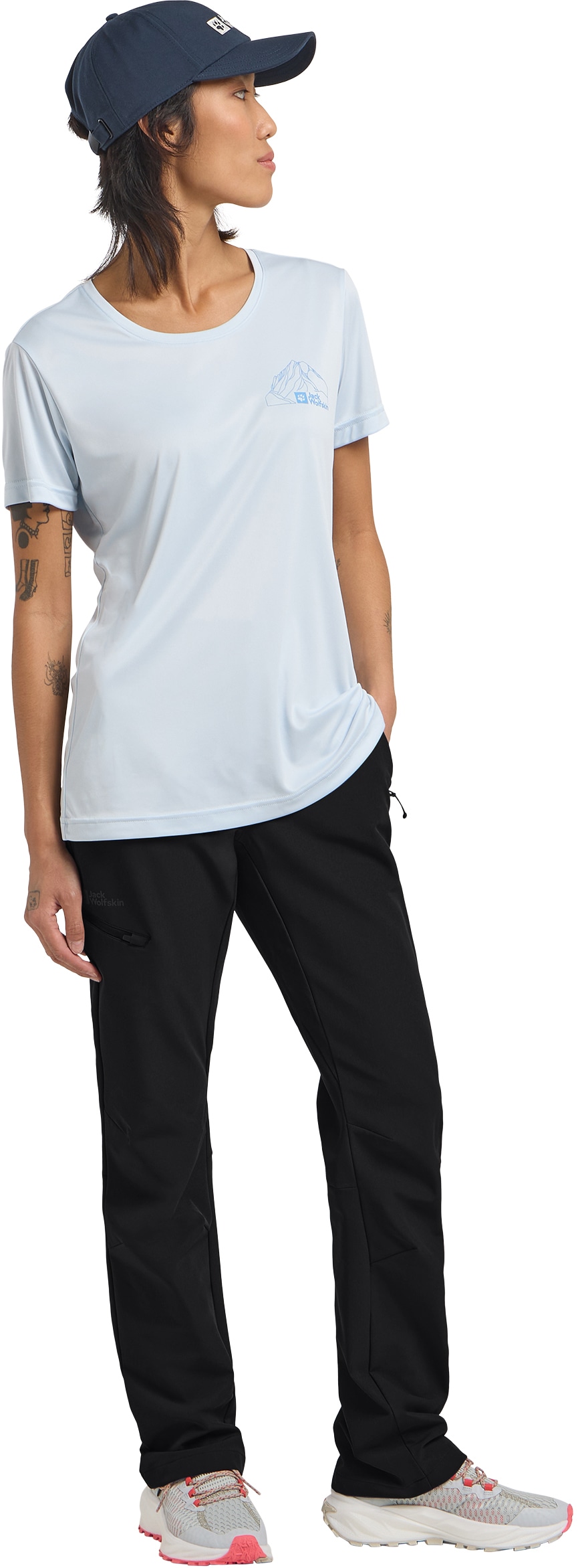 Jack Wolfskin Outdoorhose »GEIGELSTEIN PANTS W«  sehr atmungsaktiv