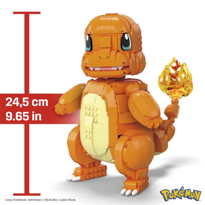 MEGA - Pokémon Byggesæt - Jumbo Charmander (HHL13)