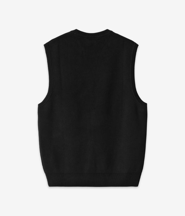 Carhartt WIP Script Weste (gauge black white)