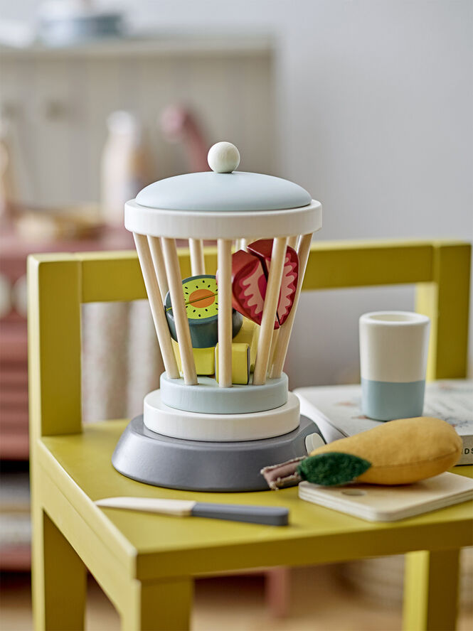 Bloomingville Mini Lene Legetøj, Køkkensæt, Hvid, Lotus Hvid