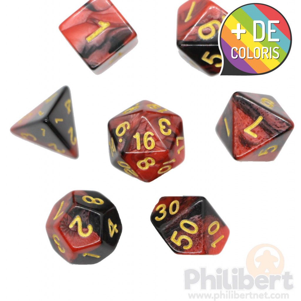 Set de dés JDR - Swirl