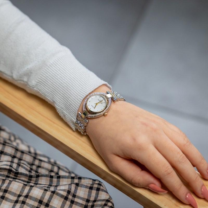 Montre Femme en Métal Strass GIORGIO