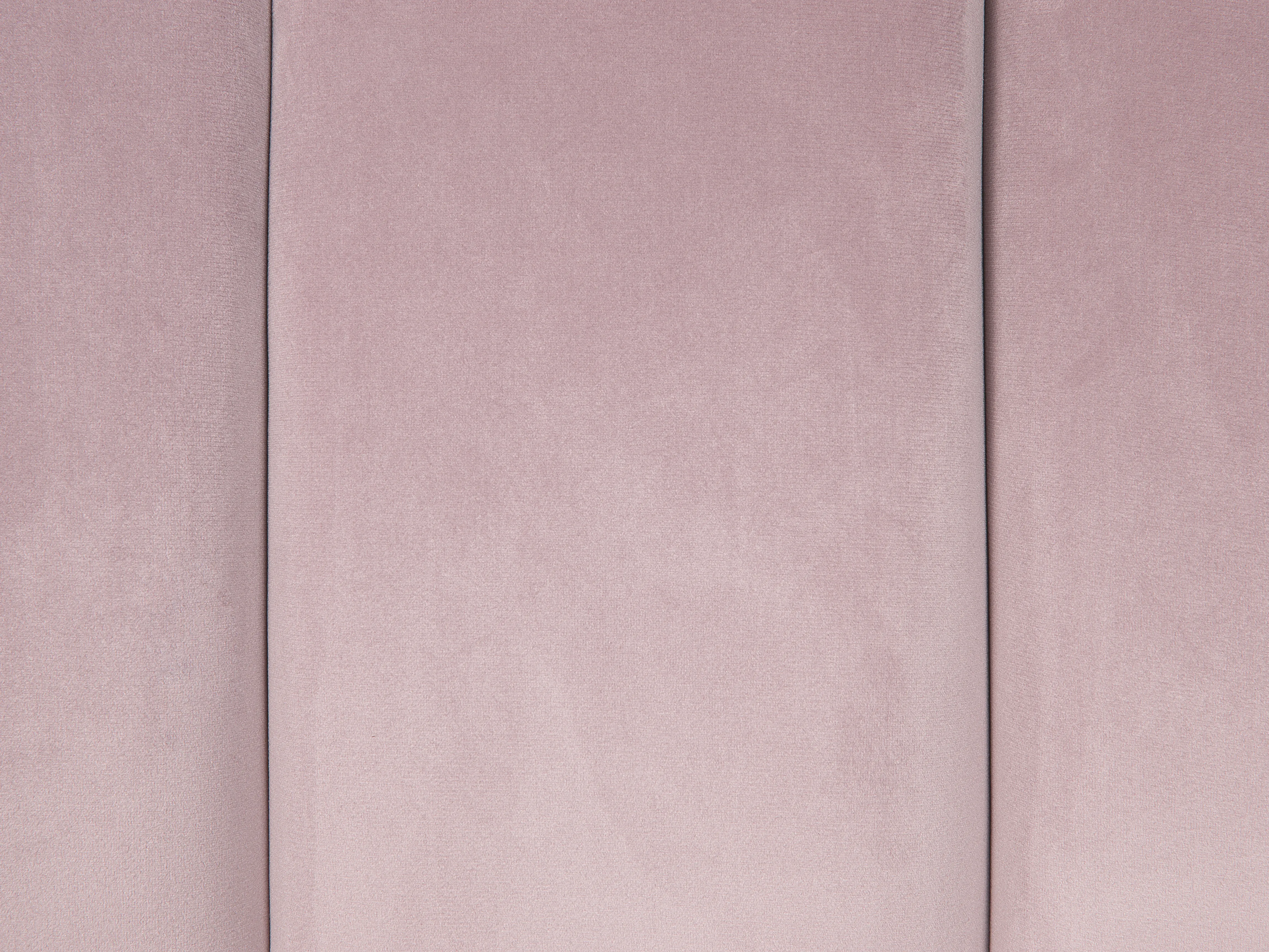 Bank 3-zits ALSVAG Fluweel Roze