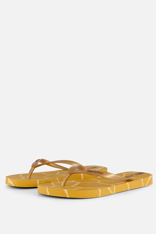 Ipanema I Love Safari Slippers geel Rubber