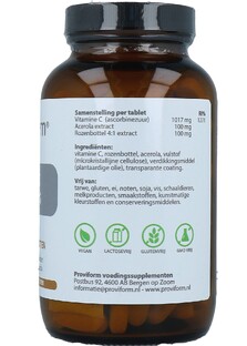 Proviform Vitamine C 1000mg Plus Tabletten 180TB