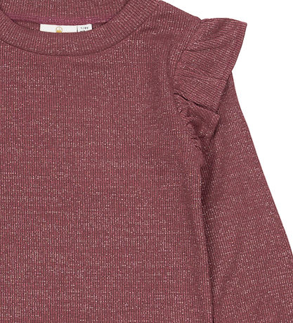 The New Bluse - Rib - TnFarah - Crushed Berry