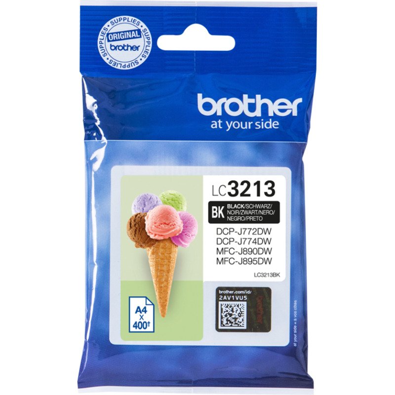 Cartouche Brother L3213 noire pour imprimante jet d'encre