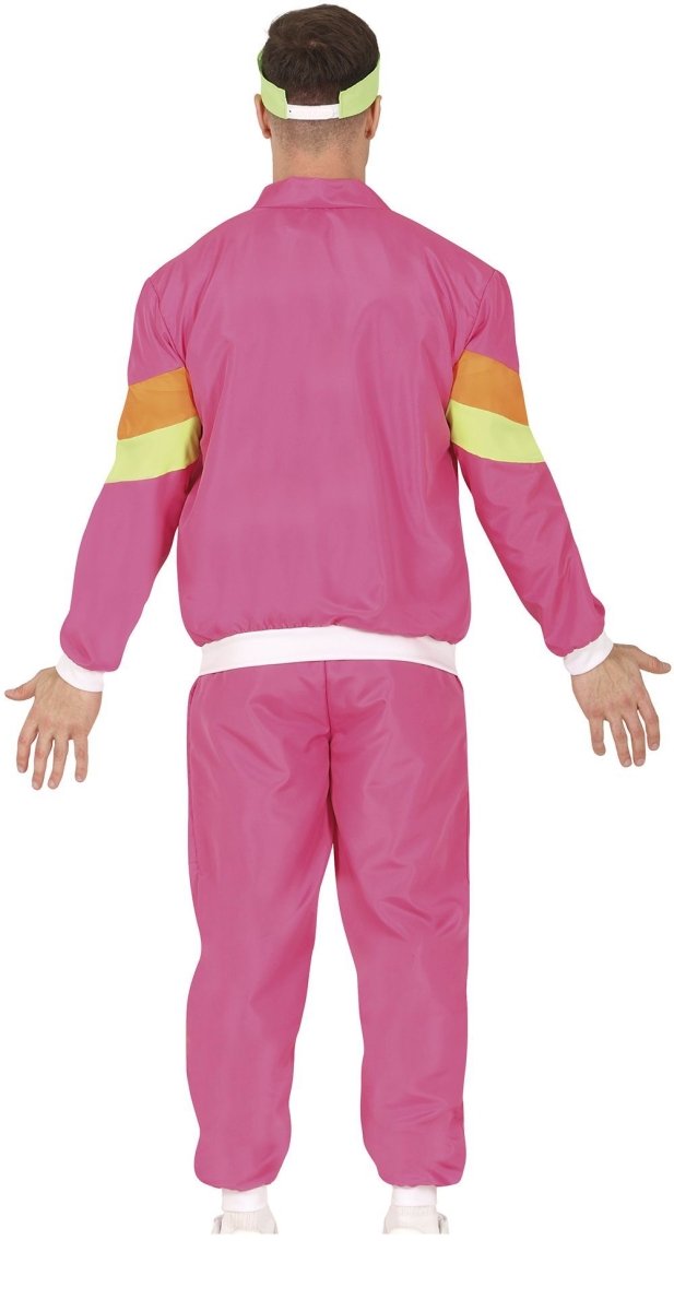 Neon Roze Trainingspak Fout Heren
