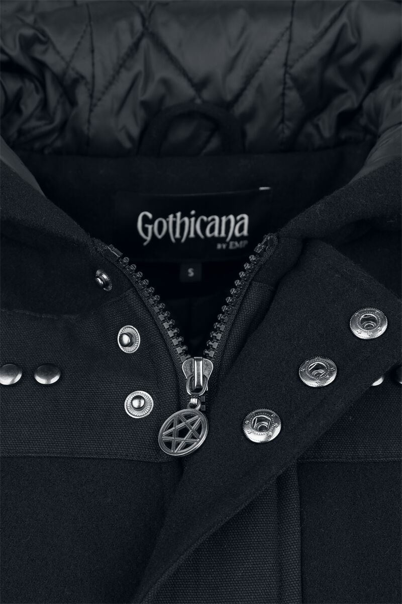 Kasdeya | Gothicana by EMP Manteau court