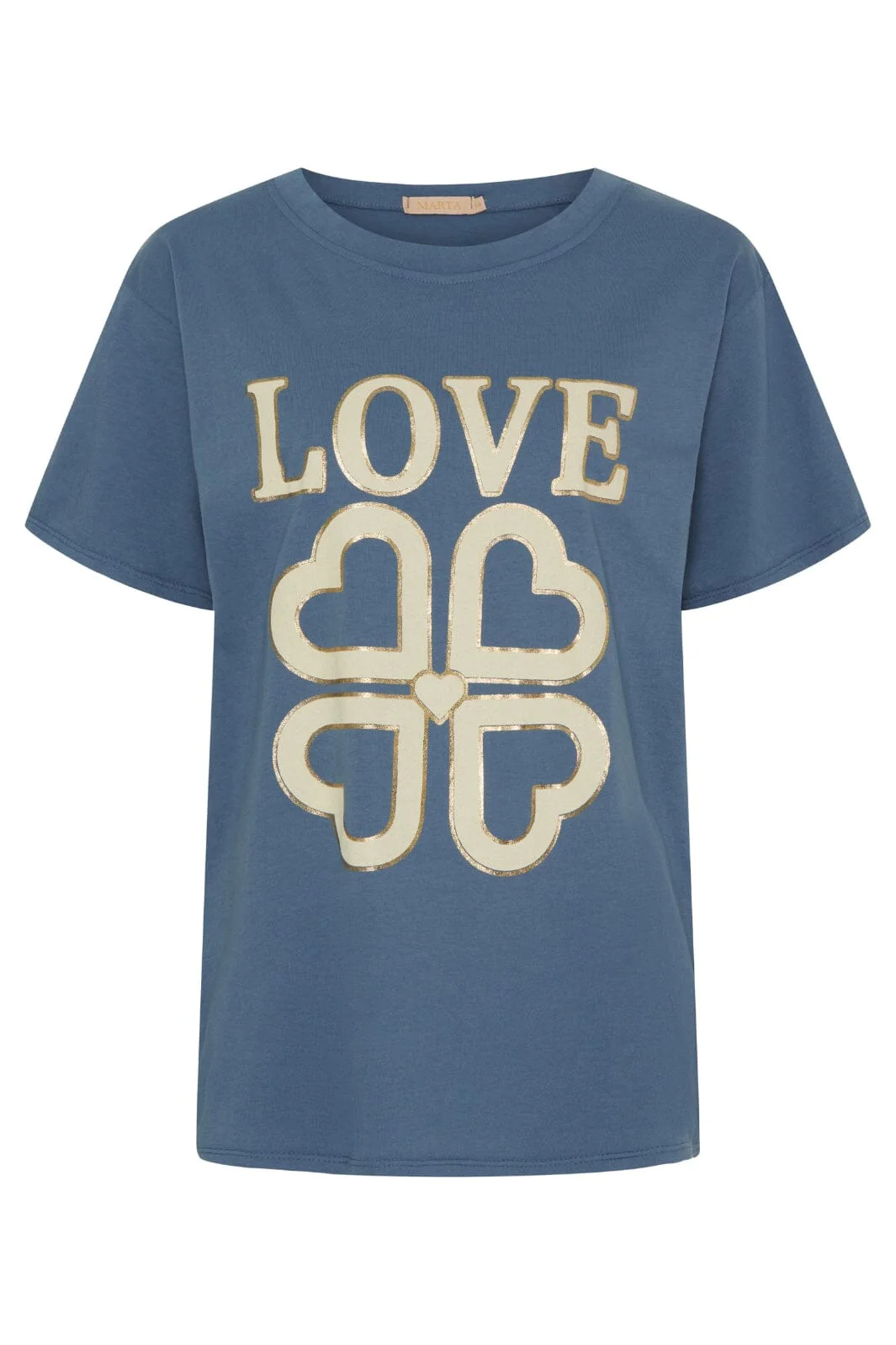 Marta Du Chateau Mdcinge Tee .0532 Love Denim