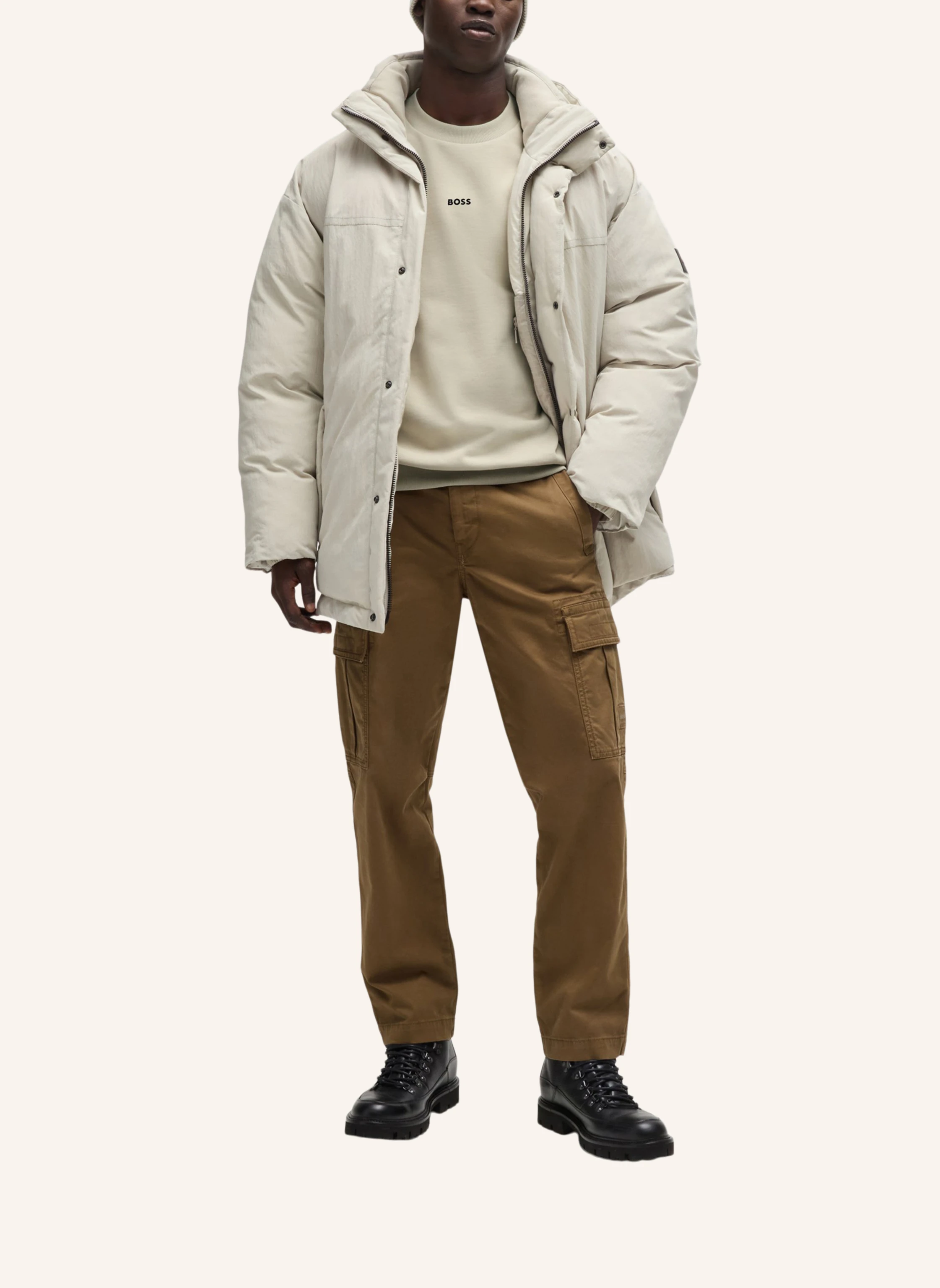BOSS Sweatshirt WESMALLCREW Relaxed Fit