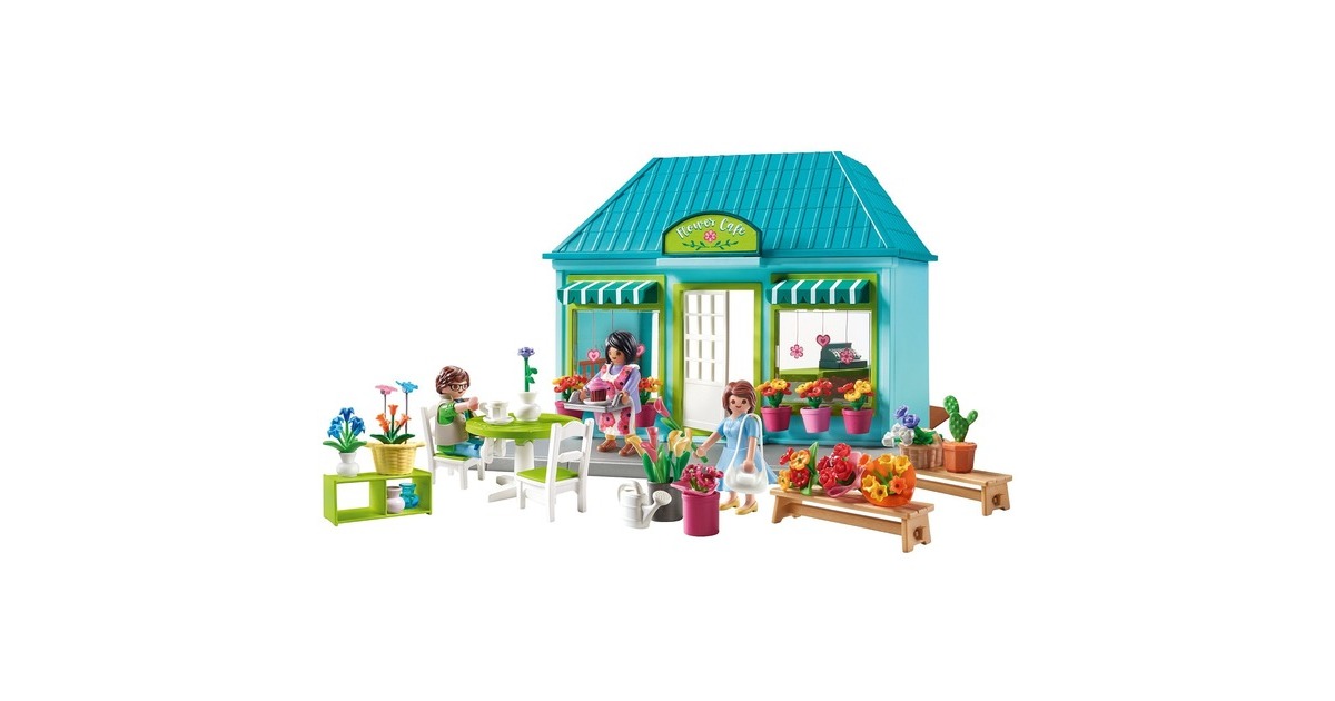 PLAYMOBILMy Life - Bloemenwinkel Constructiespeelgoed  (71807)