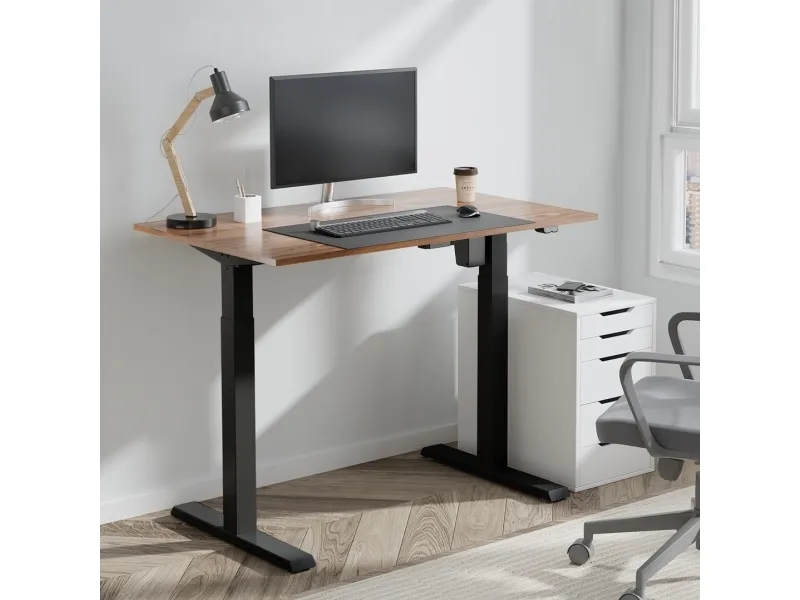 Ergo Office ER-403B Sit-stand Desk Table Frame Electric Height Adjustable Desk Office Table Without Table Top Black