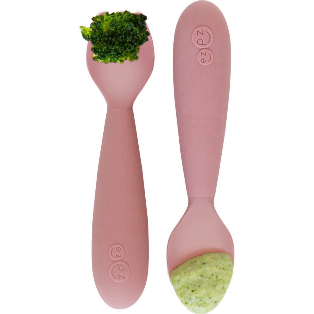 ezpzezpz   Mini Gabel und Löffelset blush
