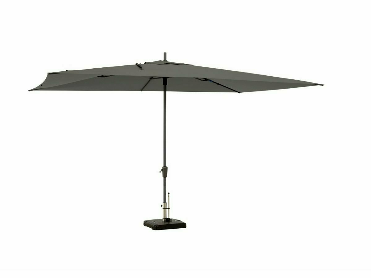 Madison Rectangle 300 x 400 cm parasol - Grey