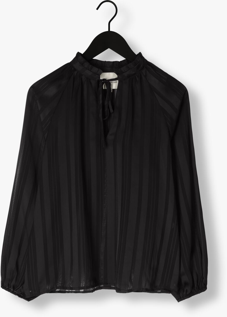 MY ESSENTIAL WARDROBE zwarte my essential wardrobe blouse bartowmw blouse