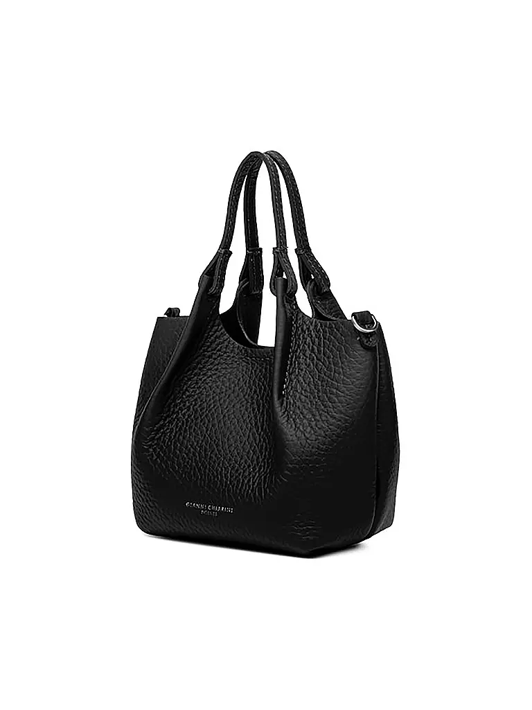 GIANNI CHIARINI Ledertasche - Hobo Bag DUA Small schwarz