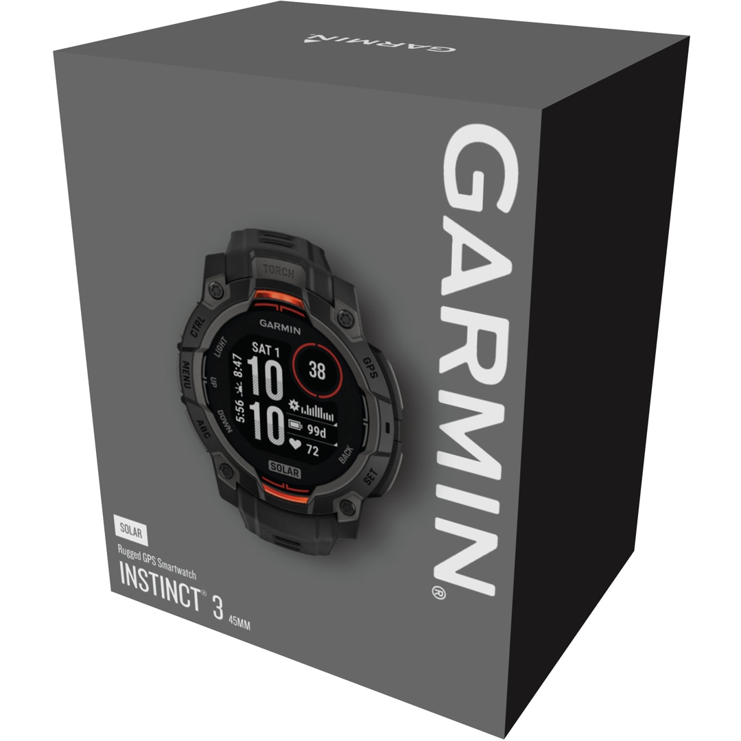 Garmin Instinct 3 – 45mm SOLAR Twilight