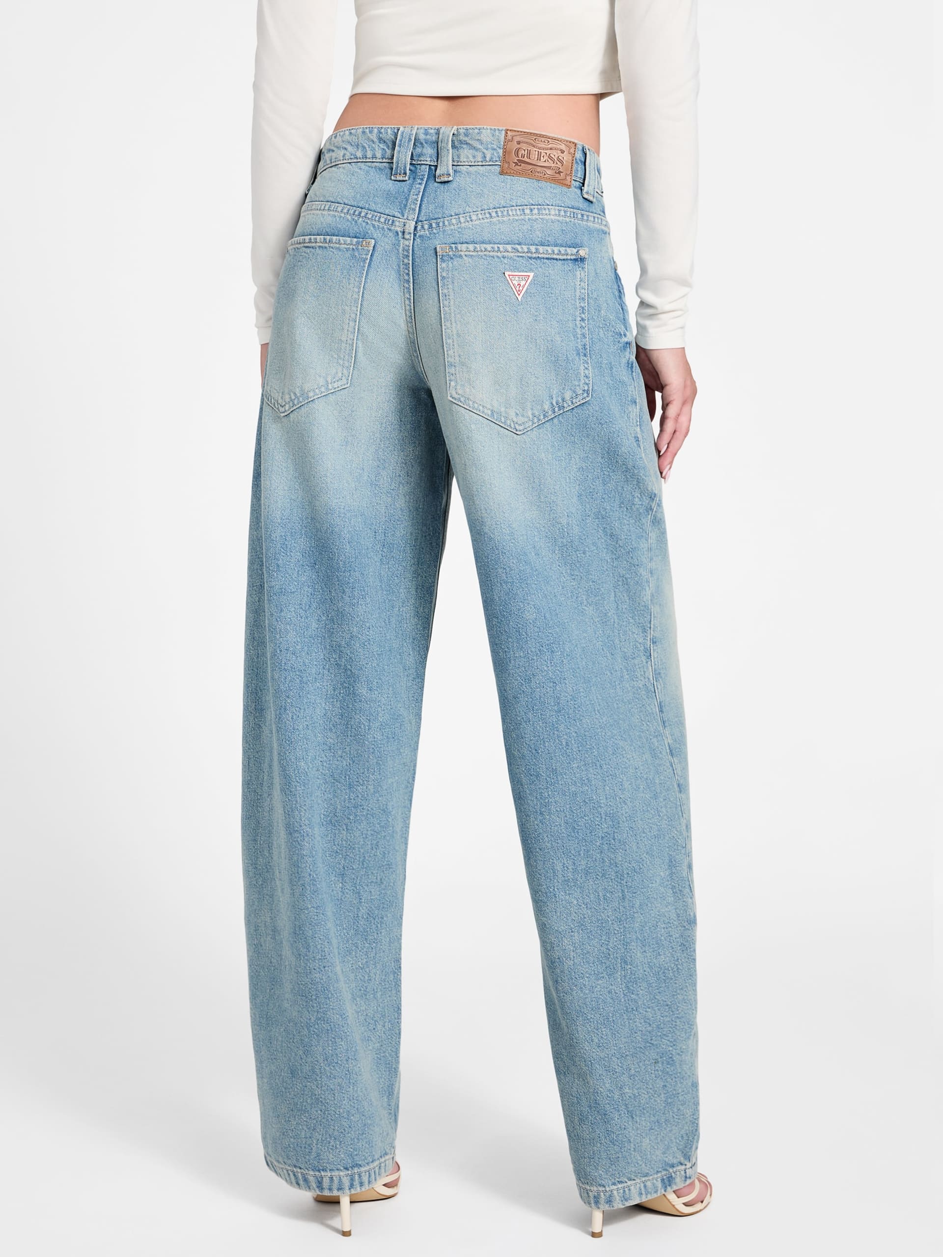 Calça jeans balão ecológica