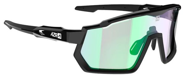 Lunettes AZR Kromic Pro Race RX Noir / Ecran Photochromique Vert Irisé