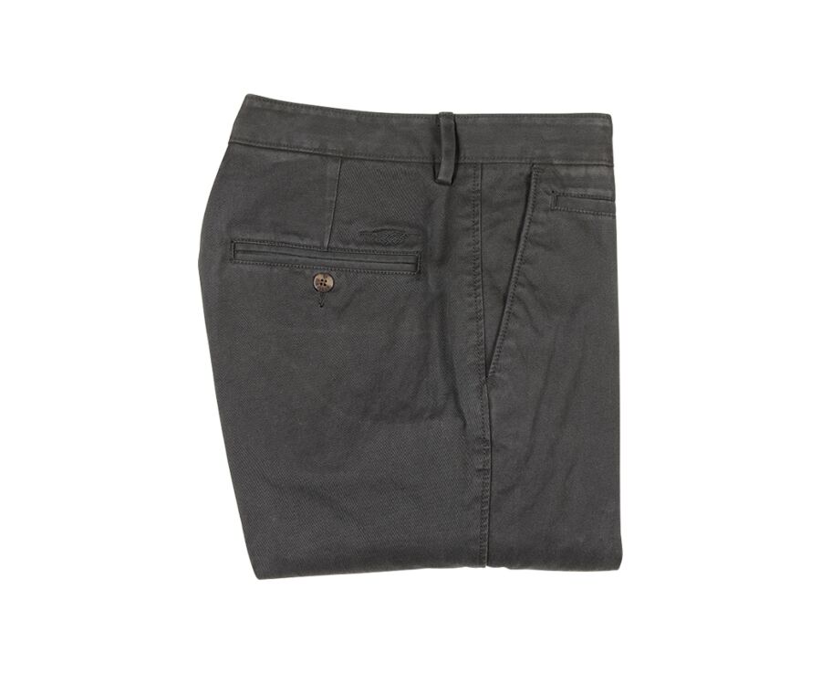 Pantalon chino homme Réglisse - NIGEL II