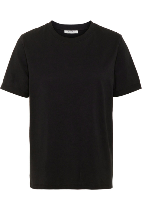 Pieces zwarte dames t-shirt