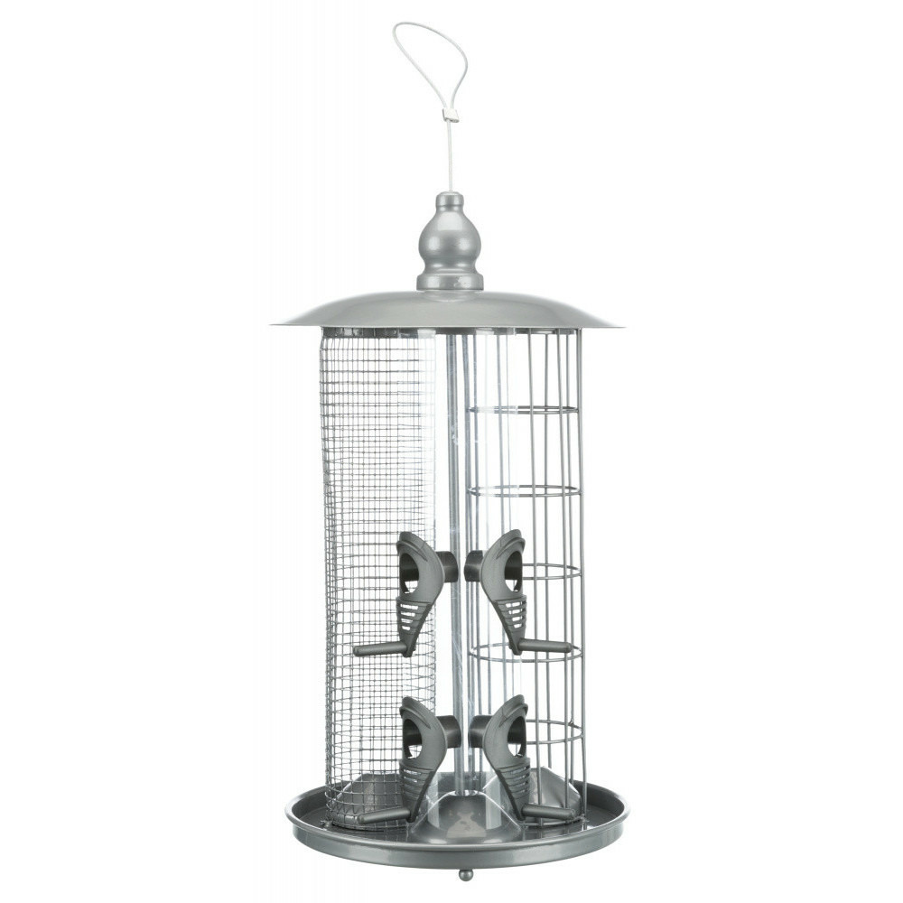 Mangeoire a oiseaux, station d'alimentation 3 en 1, mangeoires extérieur po