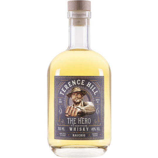 St. Kilian Distillers Terence Hill The Hero Rauchig 49% 0,7L
